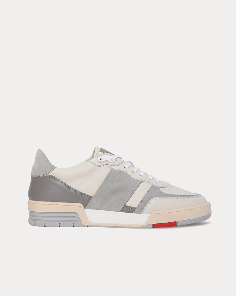 Collegium Pillar Destroyer II  'Devastator' Suede Platinum Low Top Sneakers - 1