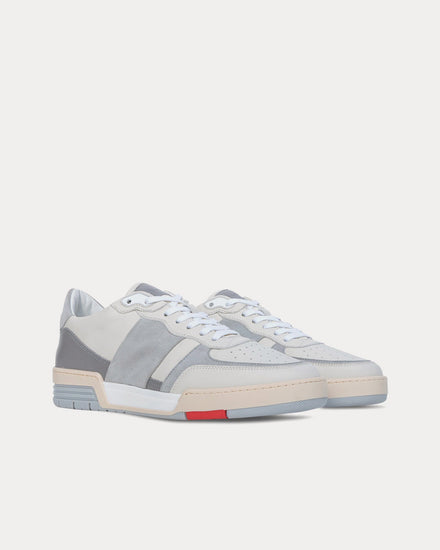 Collegium Pillar Destroyer II  'Devastator' Suede Platinum Low Top Sneakers - 2