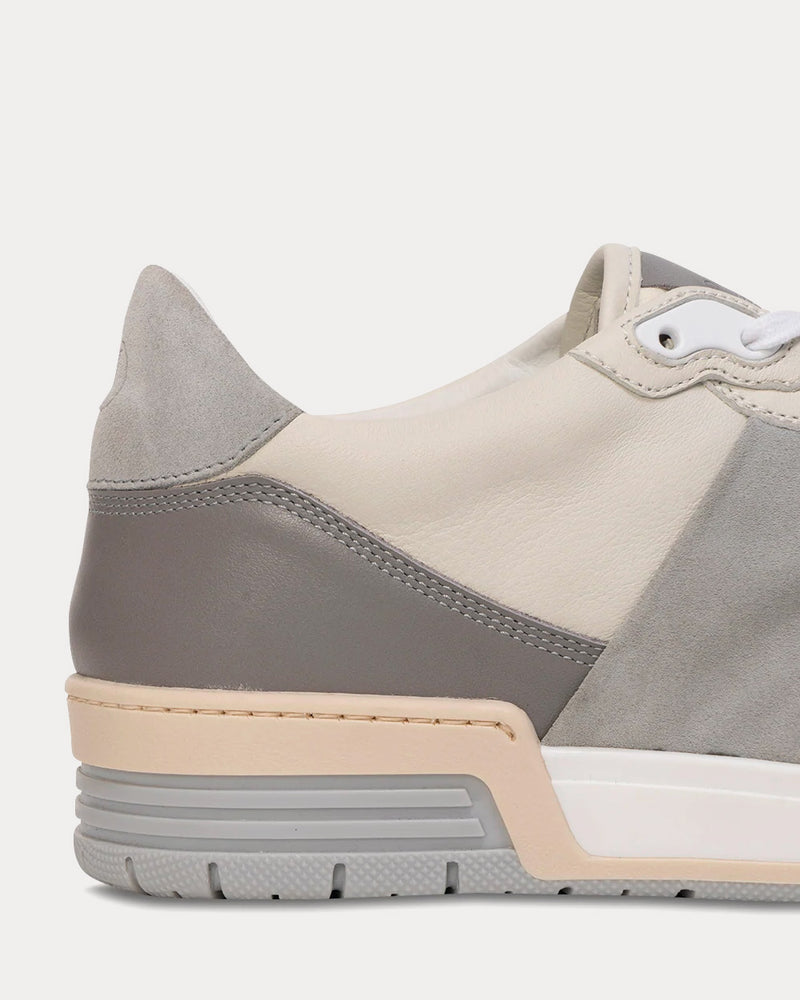 Collegium Pillar Destroyer II  'Devastator' Suede Platinum Low Top Sneakers - 4