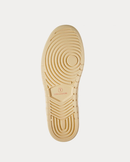Collegium Pillar Destroyer Leather & Suede Tan Low Top Sneakers - 5
