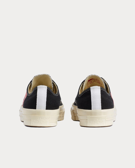 Converse x Comme des Garçons PLAY Chuck Taylor All Star 70 Ox Black Low Top Sneakers - 6