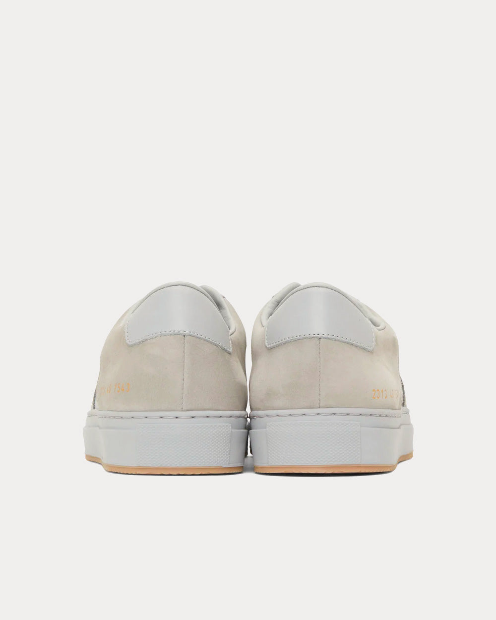 Common Projects - BBall Leather Grey Low Top Sneakers