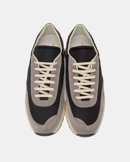 Common Projects Track Classic Black / Warm Grey Low Top Sneakers - 2