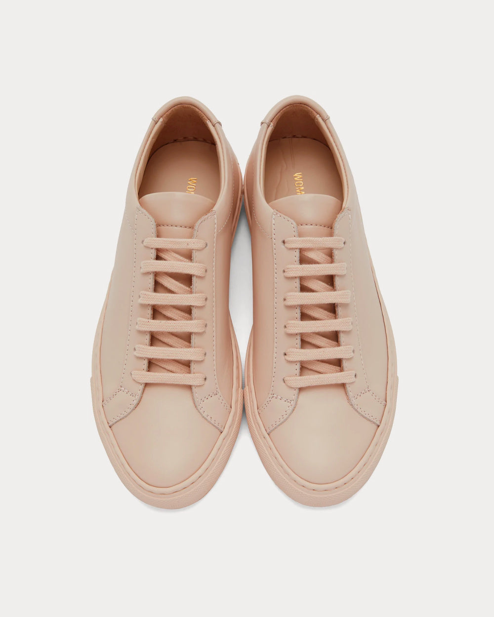 Common Projects Original Achilles Pink Low Top Sneakers Sneak in Peace