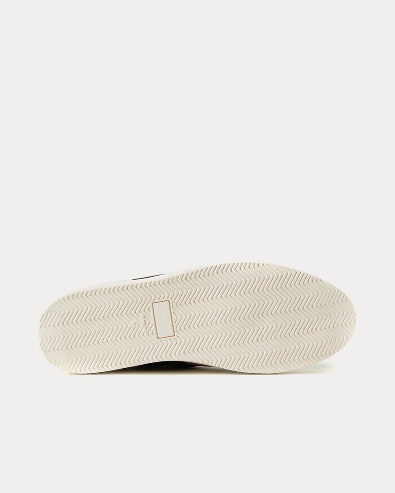 Common Projects BBall Decades Mesh and Leather Light Grey Low Top Sneakers - 2