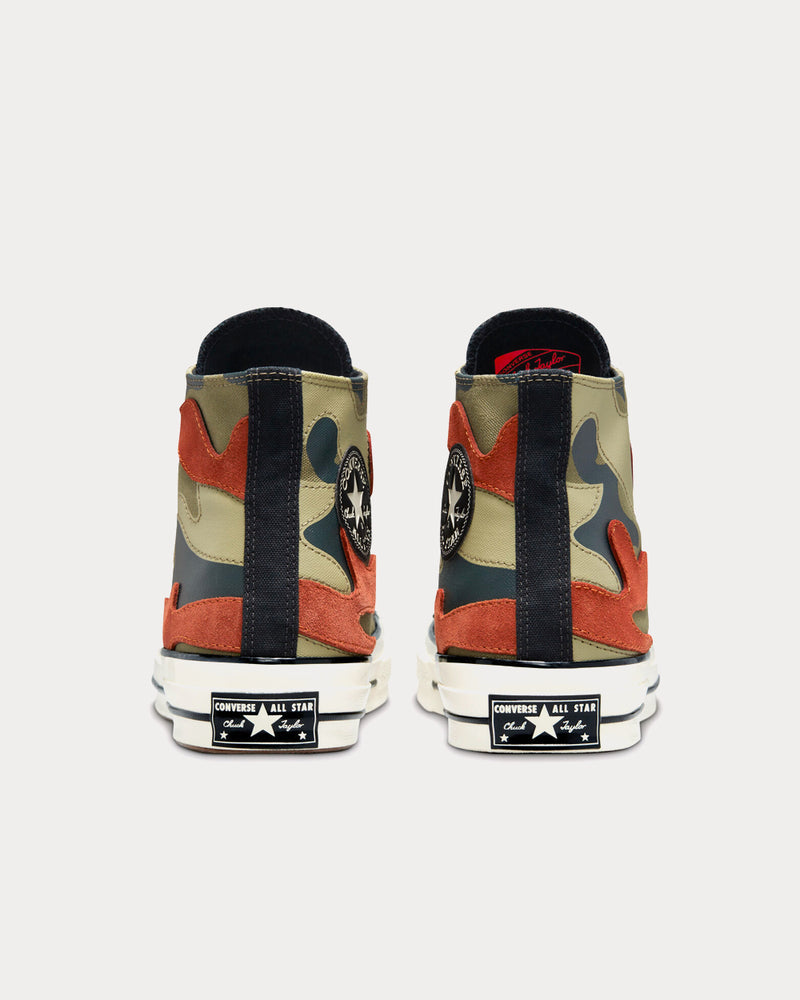 Converse Chuck 70 Hybrid Camo High Top Sneakers - 4