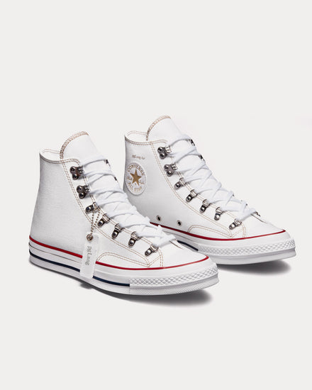 Converse pgLang for Converse Chuck 70 White / Irish Cream / Navy High Top Sneakers - 2