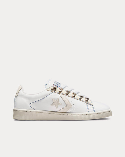 Converse pgLang for Converse Pro Leather White / Vaporous Grey Low Top Sneakers - 1