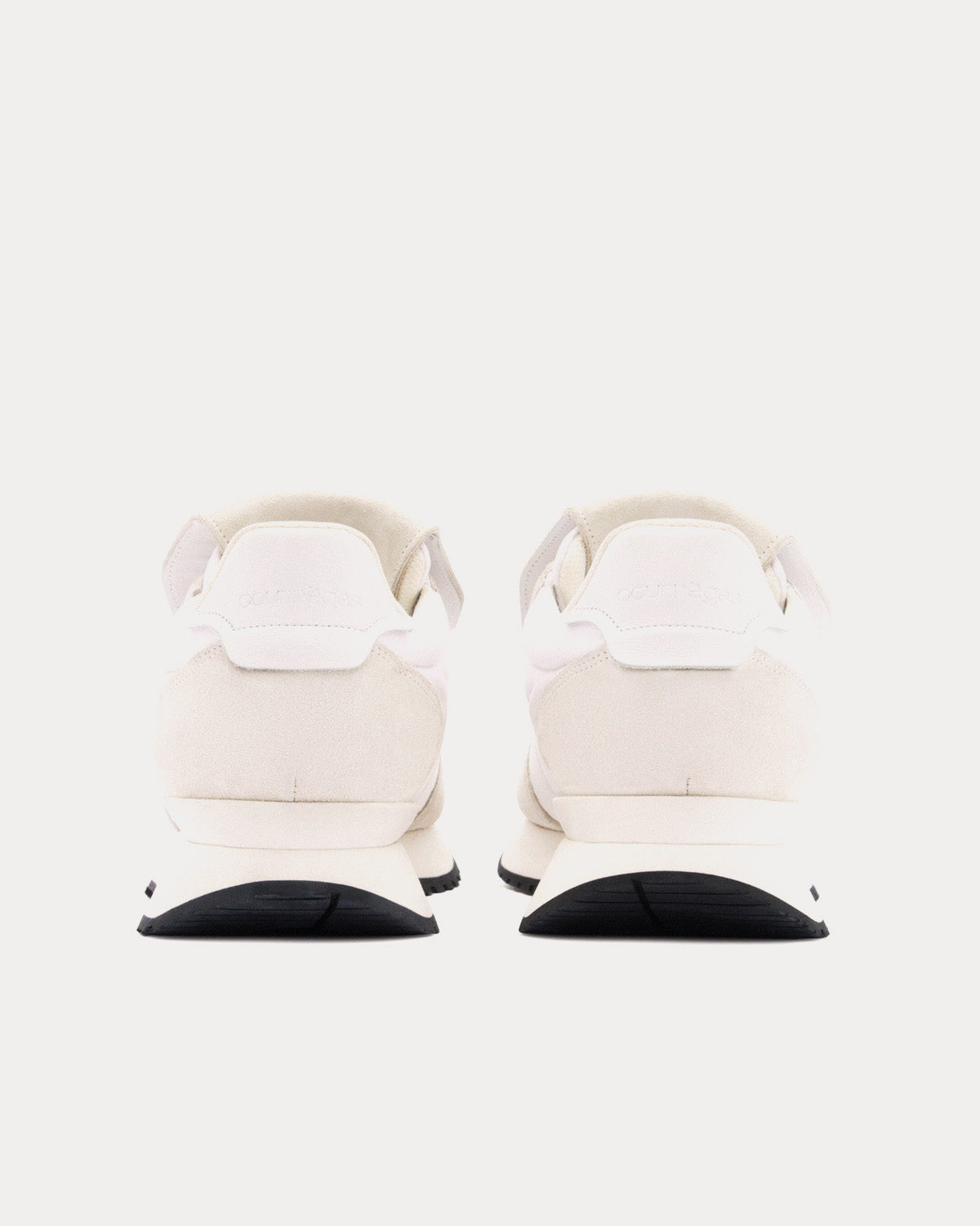 Courrèges - Club 01 White Low Top Sneakers