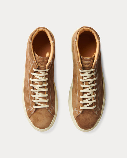 CQP Flyback Chocolate Milk High Top Sneakers - 2