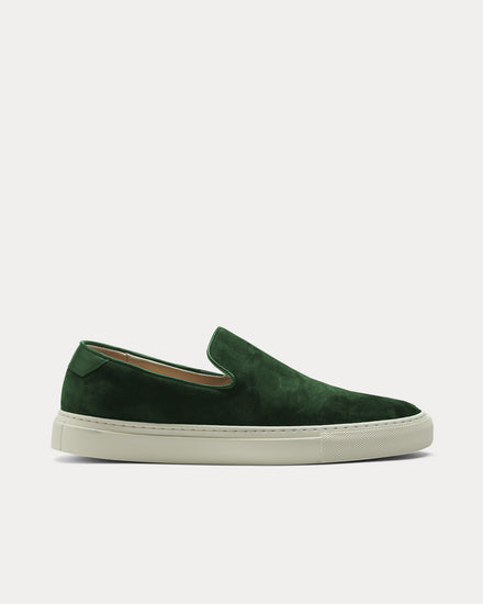 CQP Jetty Court Green Slip On Sneakers - 1