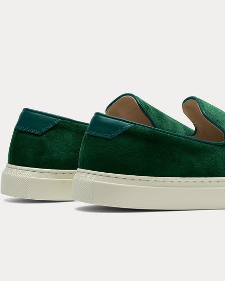 CQP Jetty Court Green Slip On Sneakers - 3