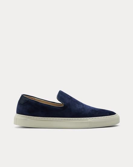 CQP Jetty Washed Navy Slip On Sneakers - 1