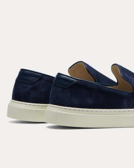 CQP Jetty Washed Navy Slip On Sneakers - 3
