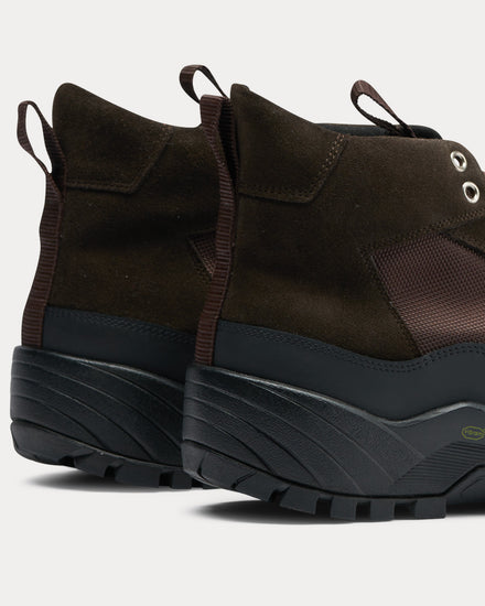 CQP Scander Chocolate High Top Sneakers - 4