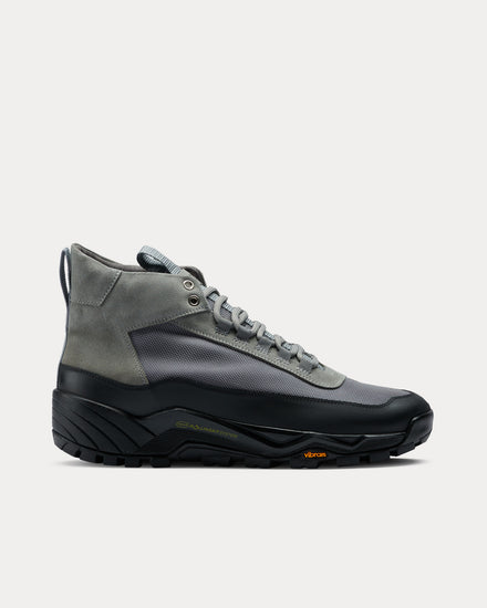 CQP Scander Stone Grey High Top Sneakers - 1