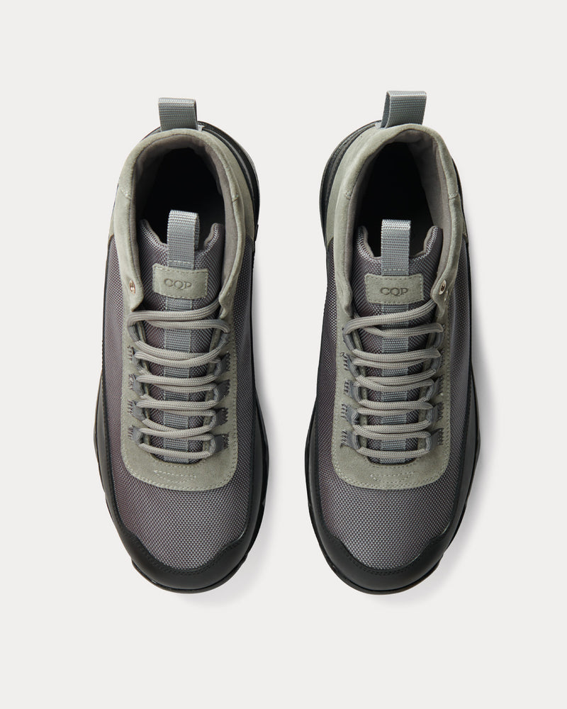 CQP Scander Stone Grey High Top Sneakers - 2