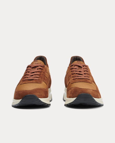 CQP Stride Snuff Brown Low Top Sneakers - 3