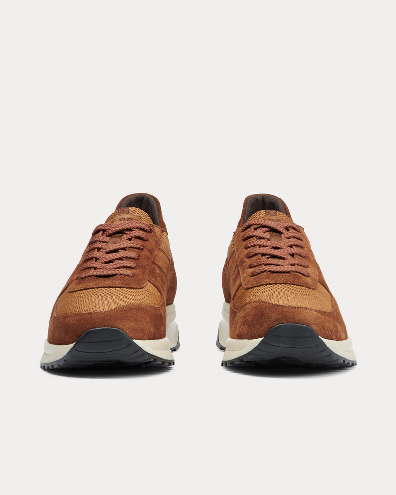 CQP Stride Snuff Brown Low Top Sneakers - 3