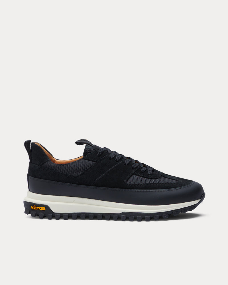 CQP Vertex Black Low Top Sneakers - 1