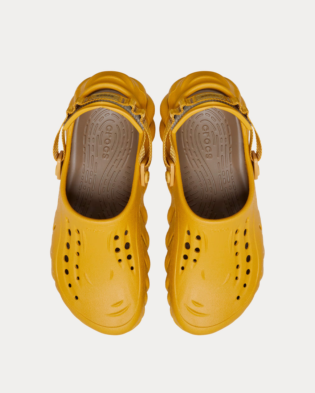 Crocs Echo Clog Desert Sand Slip Ons - Sneak in Peace