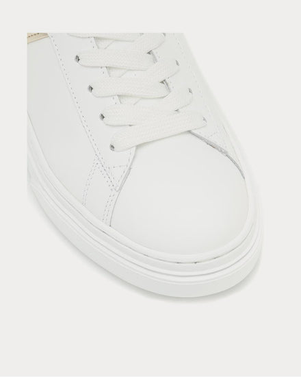Hogan H365 leather Bianco Salmone Low Top Sneakers - 4