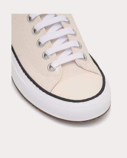 Common Projects Tournament Low canvas Off White Low Top Sneakers - 4