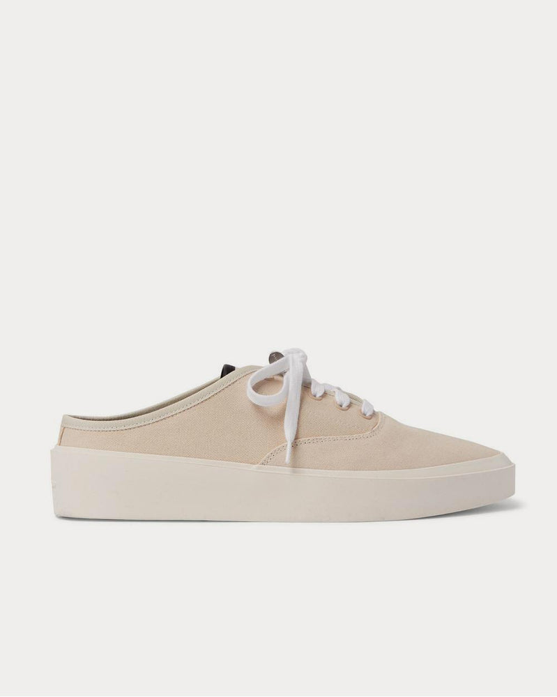 Fear of God 101 Canvas Backless  Cream low top sneakers - 1