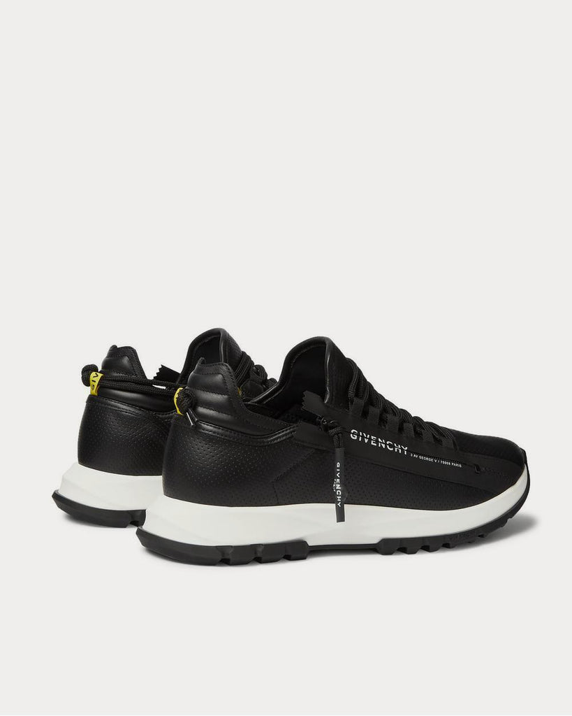 Givenchy Spectre Perforated Leather Black low top sneakers Sneak