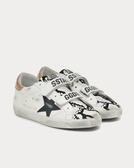 Golden Goose Old School leather White Low Top Sneakers - 2