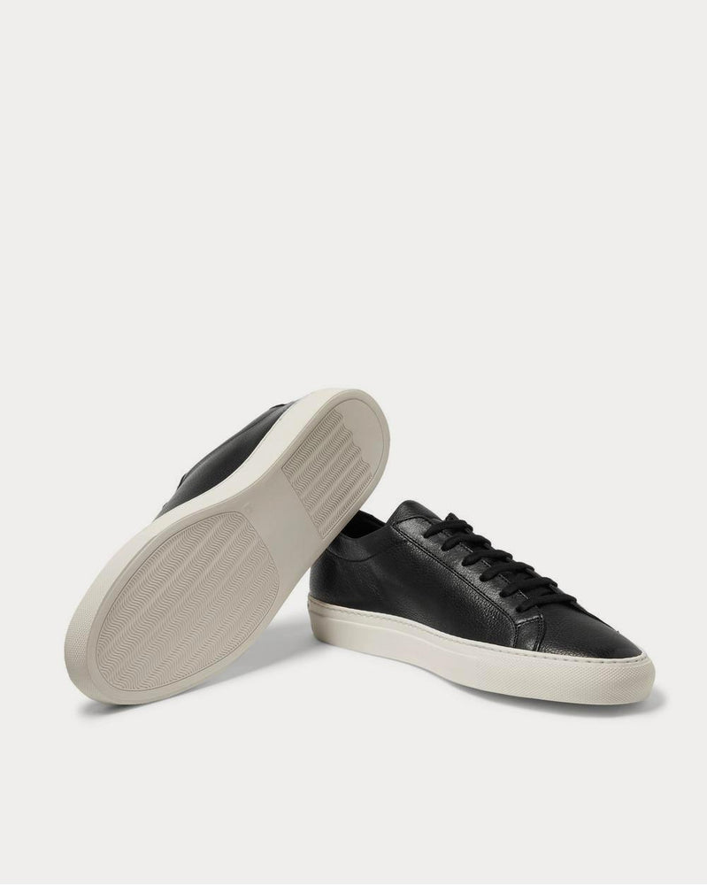 Common Projects Original Achilles Full-Grain Leather  Black low top sneakers - 3