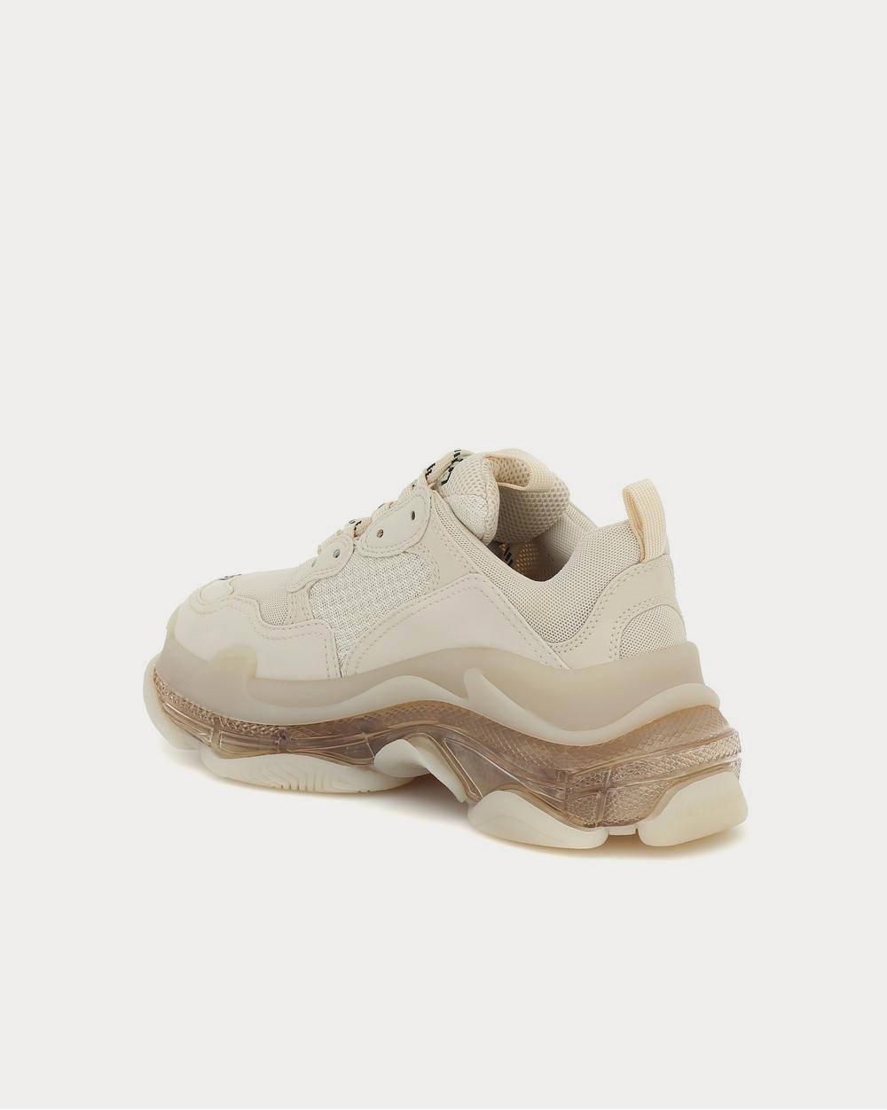 Balenciaga Triple S Off white Low Top Sneakers Sneak in Peace