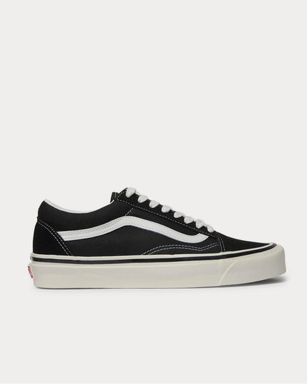 Vans Old Skool 36 DX Leather-Trimmed Canvas and Suede  Black low top sneakers - 1