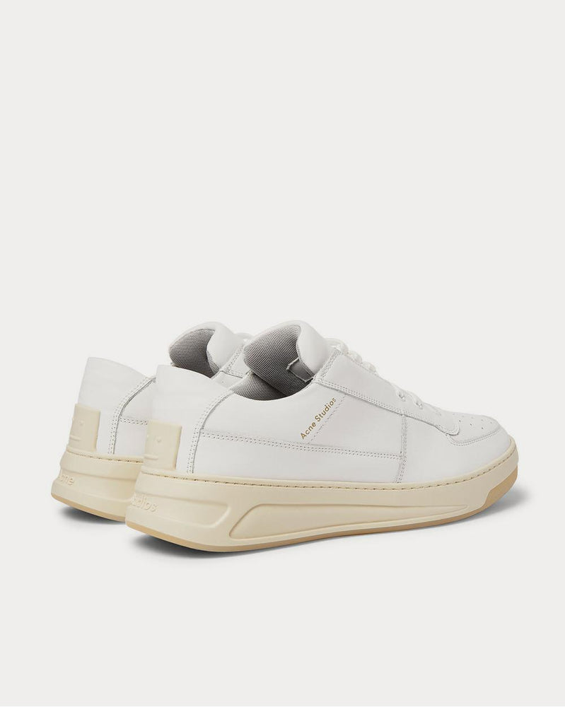 Acne Studios Leather  White low top sneakers - 4