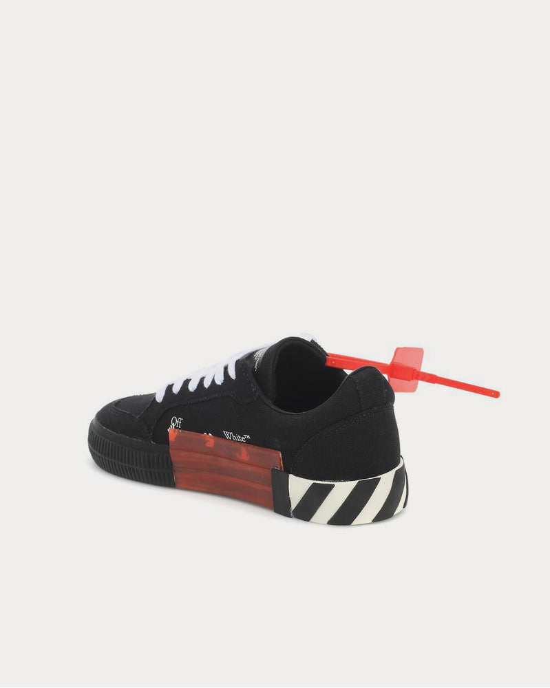 Off-White Arrow 2.0 canvas Black Pink Low Top Sneakers - 3