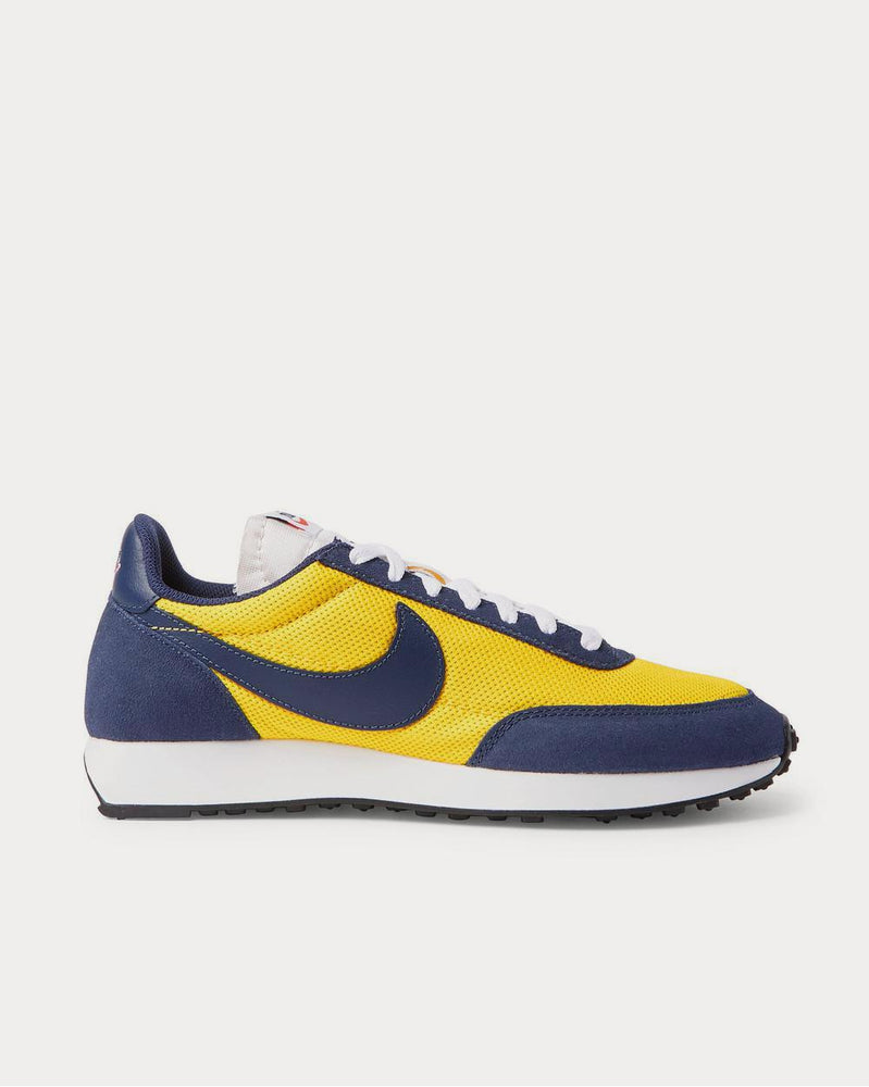 Nike Air Tailwind 79 Mesh, Suede and Leather  Yellow low top sneakers - 1