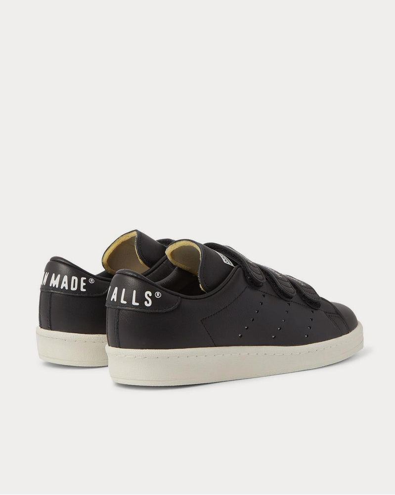 Adidas x Human Made Printed Leather  Black low top sneakers - 3