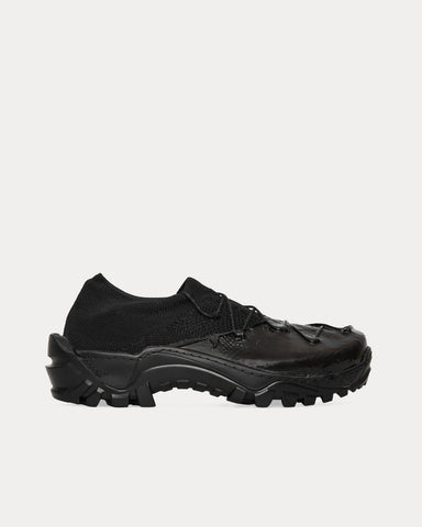 Demon Vipara Black Low Top Sneakers