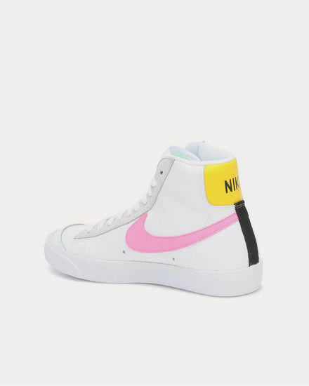 Nike Blazer Mid Vintage '77 leather White High Top Sneakers - 3