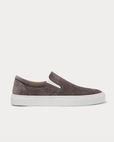 Mr P. Larry Suede Slip-On  Gray low top sneakers