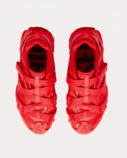 S-Prototype-Cr Red Slip On Sneakers