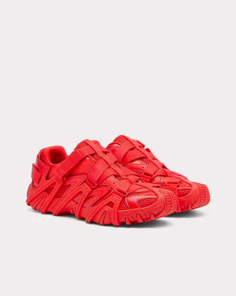 S-Prototype-Cr Red Slip On Sneakers