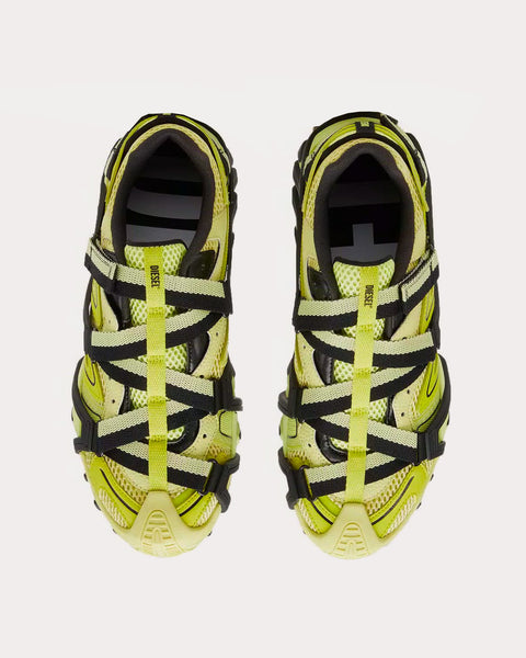 S-Prototype-Cr Yellow / Black Slip On Sneakers