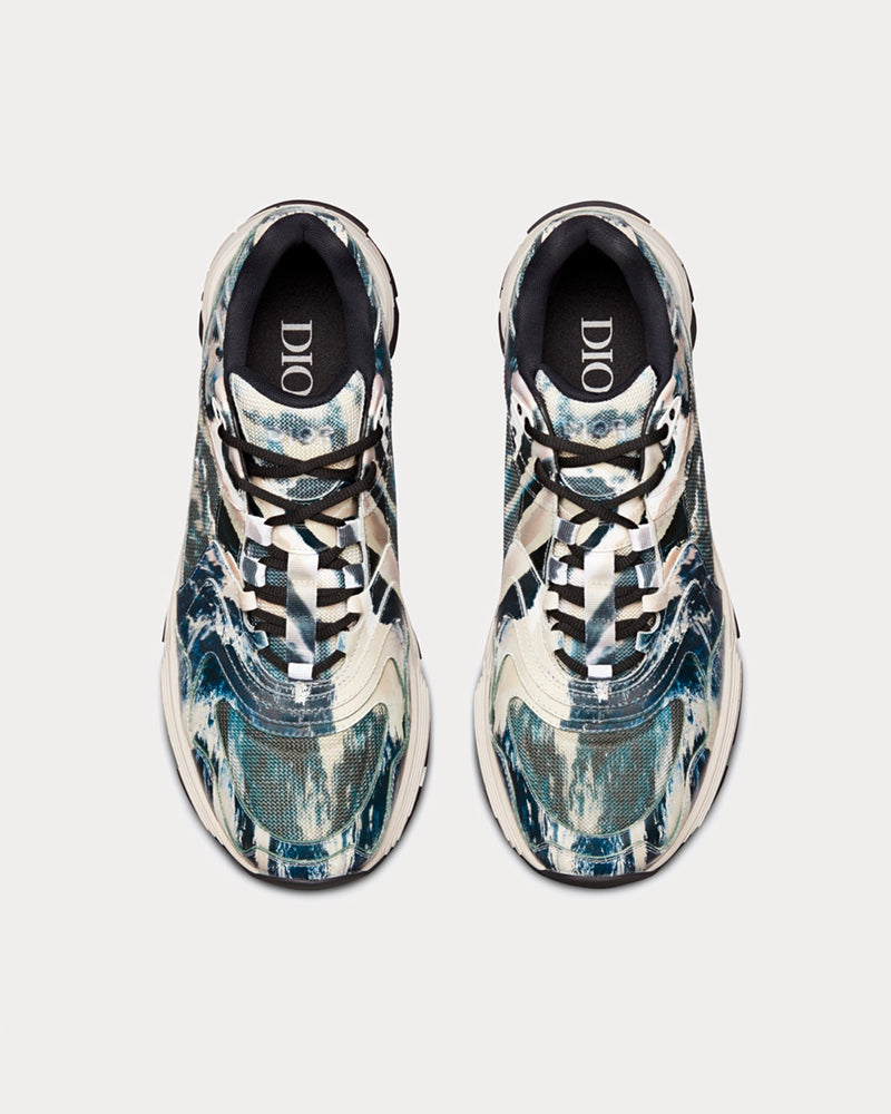 Dior CD1 Marble Motif Running Trainers - 4
