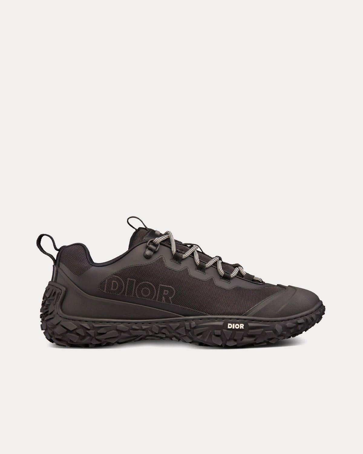Dior Men's Diorizon Hiking Black Technical Mesh and Rubber Low Top