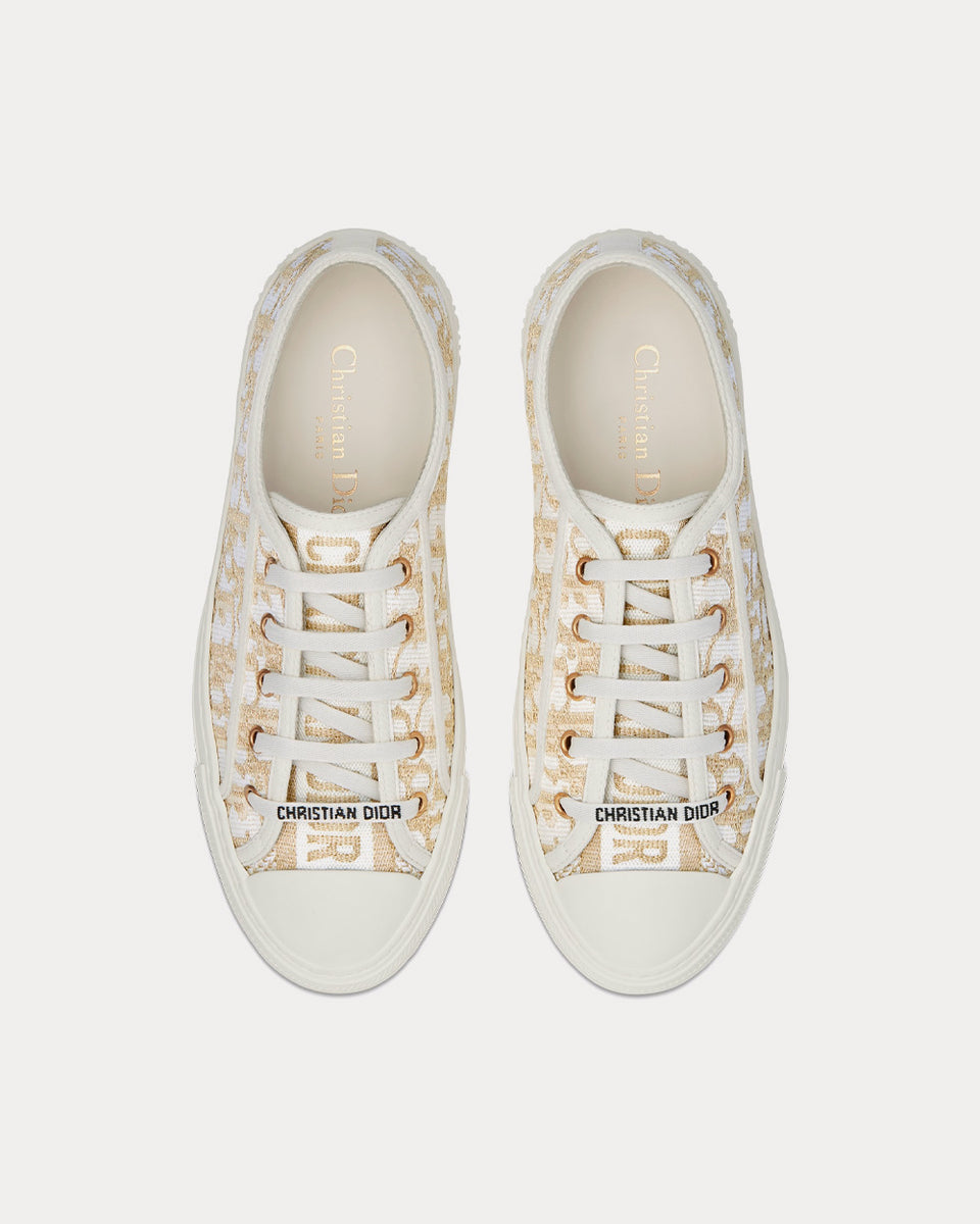 Dior gold shoes online