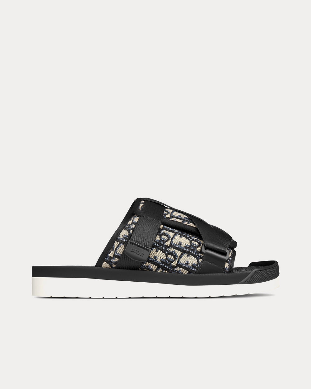 Dior Alpha sandals featuring the black and beige Oblique jacquard motif Dior Men main image 2