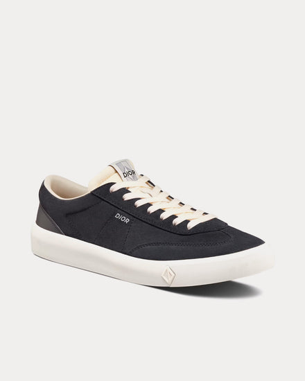 Dior B101 Nubuck Calfskin Black Low Top Sneakers - 3