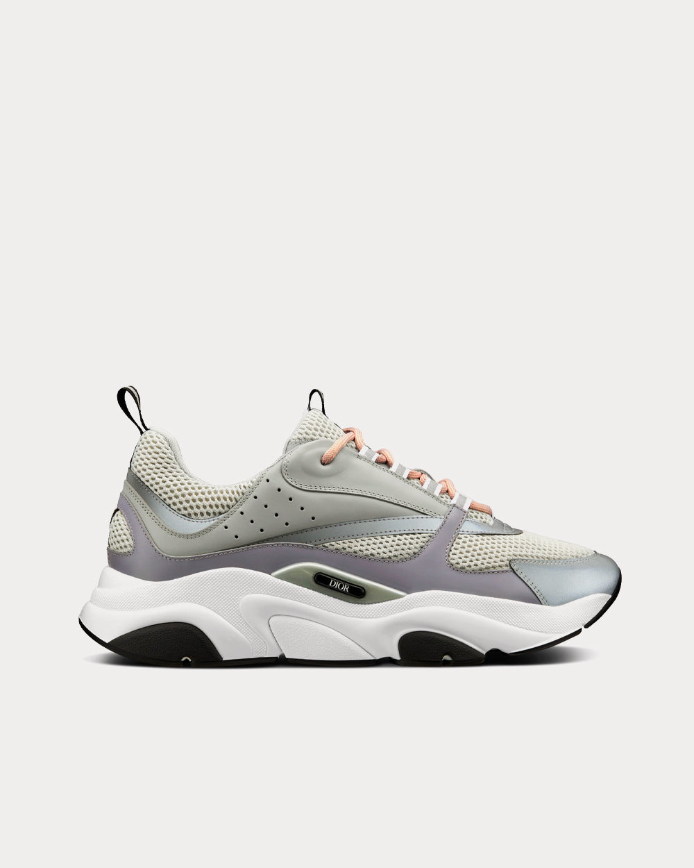 【美品✨】ディオール B22 ダッド スニーカー メッシュ メンズ グレー Dior Men's B22 Gray Technical Mesh and Smooth Calfskinn Low Top