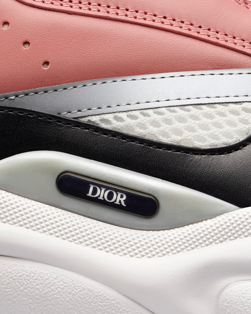 Dior B22 Pink and White Technical Mesh with Pink and Black